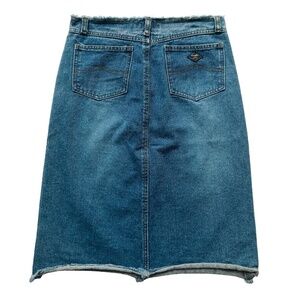 Angels Raw Edge Jean Skirt​​